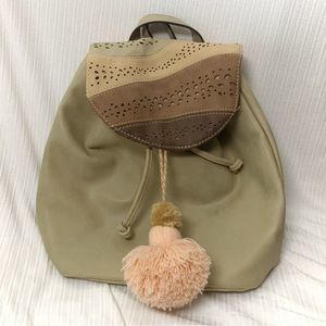 Boho mini backpack